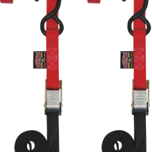 Cam Buckle - Sewn-In Soft-Tye - 1" x 5-1/2' - Red