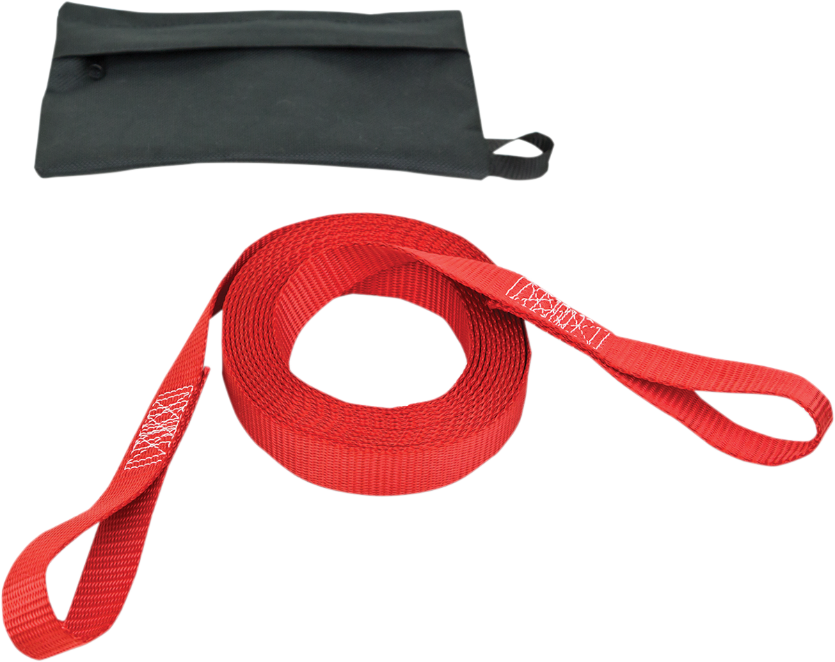 Tow Strap - With Pouch - 1" x 15'