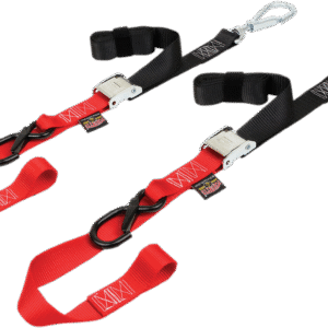Cam Tie-Down - 1.5" - Black/Red