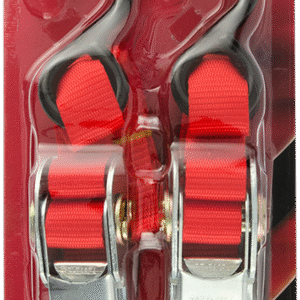 Over-Center Buckle Strap - 1" x 6' - Red