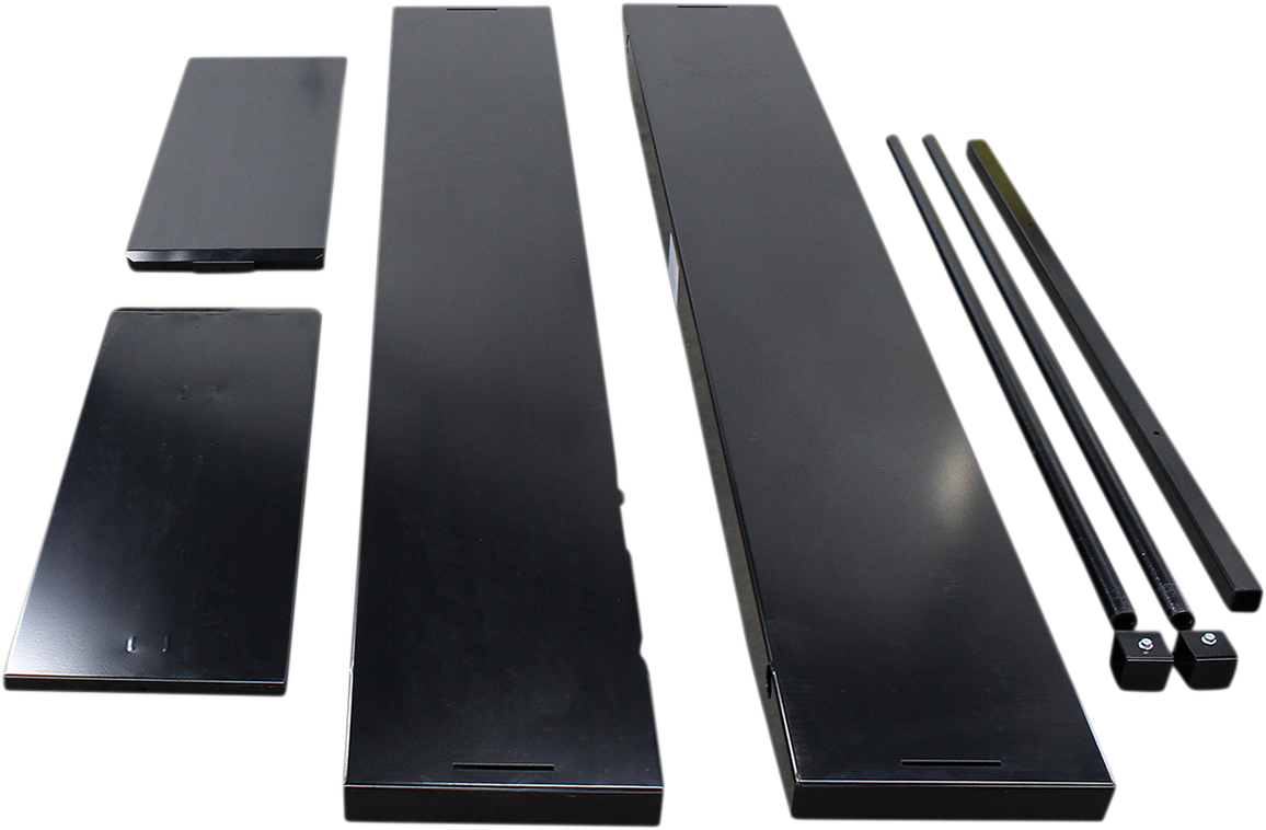 Extensions - S.A.M. 1000/1200 - Side - 12" - Black - Set