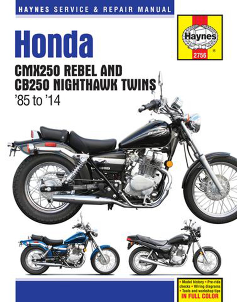 Manual - Honda Rebel/Nighthawk '85-'16