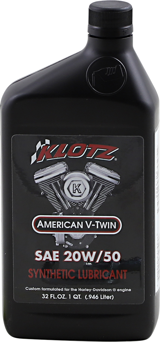 V-Twin Synthetic Engine Oil - 20W-50 - 1 U.S. quart