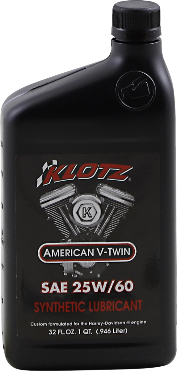 V-Twin Synthetic Engine Oil - 25W-60 - 1 U.S. quart