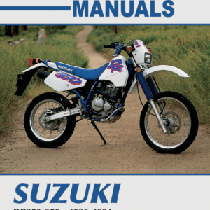 Manual - Suzuki DR 250/350
