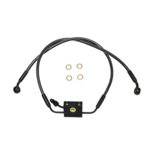 Braided Magnum Shielding 2018-Up Softail Lower Brakes Lines Dual Disc for +2 & +4 inches setup