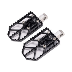 Black on Black Motocross Style Harley Davidson Foot Peg OG Moto X Foot Pegs