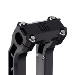 OG Black Performance Top Clamp on OG Black Performance Riser Legs