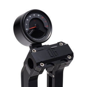 OG Black Single Billet Gauge Pod Rear Mount